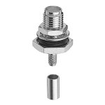 Sma Reversed Polarized Bulkhead Crimp LMR100RG316