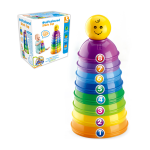Rainbow Stacking Cups - 9 Pieces