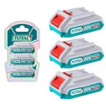 Total Tools Battery Kit 2.0AH 3PCS 20V Lithium-ion