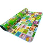 Dansup Multi-functional Foldable Baby Mat Alphabets Crib Toy And Play Gym Multicolour