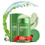 2PCS Green Tea Mask Stick Blackhead Remover Green Tea Deep Cleanse Mask For Men And Women Moisturizing Acne Green Mask Stick Green Tea Black