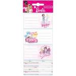 Creative Book Labels Barbie Painterly 1 Pk