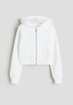 Zip-through Hoodie - White