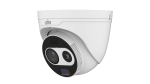 Dual-spectrum Ai Thermal And 4MP Optical Turret Camera With Active Deterrence