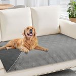 Hyha Waterproof Dog Blanket Reversible Pet Bed Blanket Soft Sofa Couch Cover For Dogs Washable Waterproof Pet Couch Covers For S