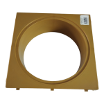 Pool Weir Swimquip Deck Collar Mustard Original
