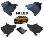 Toyota Hilux Travo Double Cab Or Single Cab Automatic Heavy Duty Rubber Moulded Mats 2026