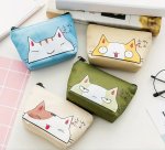 Cat Coin Purse With Zip