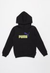 Puma Big Logo Fleece Hoodie - Black