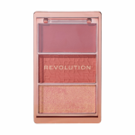Revolution Beauty Blush Icon Palette Aura Points Rose