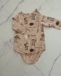 Keedo Pink Woodland Creatures Baby Grow 0 3M