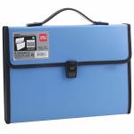 13 Pockets Expanding File Folder - Large Plastic A4 Us Letter Size Expandable File Organizer Self Document Accordion File Folder