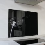 Decorative Glass Wall Tile 898X700X6MM Dandelion