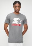 Core Logo Tee - Grey red black