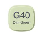 Copic Pro. Marker G40 Dim Green