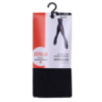 Black Extra Extra Large Opaque Tights