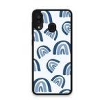 Custom Printed Tpu Cases - Samsung Galaxy A20 Samsung Galaxy A30 & 39 Blue Rainbow& 39 By
