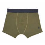 Polo Mens Plain Knite Boxer In Olive navy - Olive navy 3XL