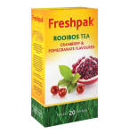 Freshpak Cranberry & Pomegranate Flavour Rooibos Tea Bags 20 Pack