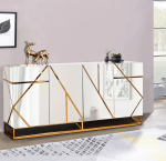 Stainless Steel Living Home Hotel Cabinet Whole S Room Golden Storage