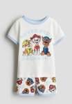 Printed Cotton Pyjamas - White Paw Patrol
