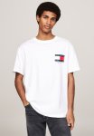 Tommy Hilfiger Tjm Reg Rwb Sig Flag Tee Ext - White