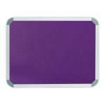 Info Board Aluminium Frame - 900 900MM - Purple