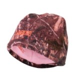 Ladies Sekelbos Black And Pink Reversible Polar Fleece Beanie