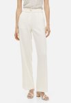 Straight Trousers - White