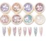 8 Piece Nail Art Glitter