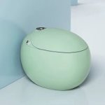 Smart Bidet Toilet Egg-shaped Ceramic