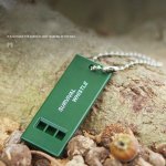 Three Frequency Outdoor Survival Whistle Rescue Whistle Emergency Whistle High-frequency Earthquake Whistle