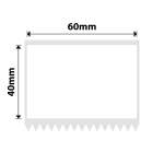 NB541 - - K2 K3 - 60X40MM - 690 White Labels