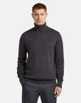 G-star Raw Regular Fit Asfalt Polo Neck Knit - XXL Grey