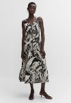 Dress Apricot - Black