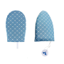 Portable Garment Steamer Ironing Glove Heat Resistant Ironing Pad