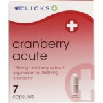 Clicks Cranberry Acute 7 Capsules