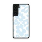 Custom Printed Tpu Cases - Samsung Galaxy S22 5G & 39 Blue Flower& 39 By