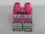 Parts Hips And Light Bluish Gray Legs With Silver Mechanical Belt With Hearts Riveted Knees And Feet Pattern 970C86PB08