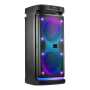 VolkanoX Paramount Series 8-inch 80W Bluetooth Party Speaker VK-3140-BK