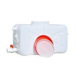 Wazhou Water Storage Rectangular Water Tank White Plastic Storage Container Food Grade Plasticoutdoor Portable 30L