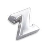 A3 - 925 Sterling Silver Letters Or Initials European Charm Beads From A-z - Z - Available On 7-14 Day Back Order