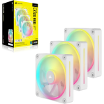 Lx Rgb Series Icue Link LX120 Rgb White 120MM Fan Triple Pack