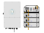 SK10 20KW 3 Phase Hv Hybrid Inverter With 20KW Lithium Battery Bank