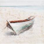 Canvas Boat Painting