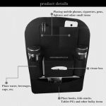 Car Backseat Organizer Black Color ND-4
