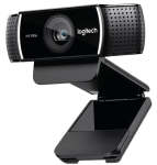 Logitech C922 Pro Stream Webcam With Tripod 1080P Black