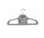 Hangers – Velvet – 5PC – Grey