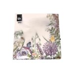 Napkins 16PCS 33X33CM - Yellow And Blue Butterflies