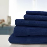 Galleon Hand Towel Navy 50CM X 90